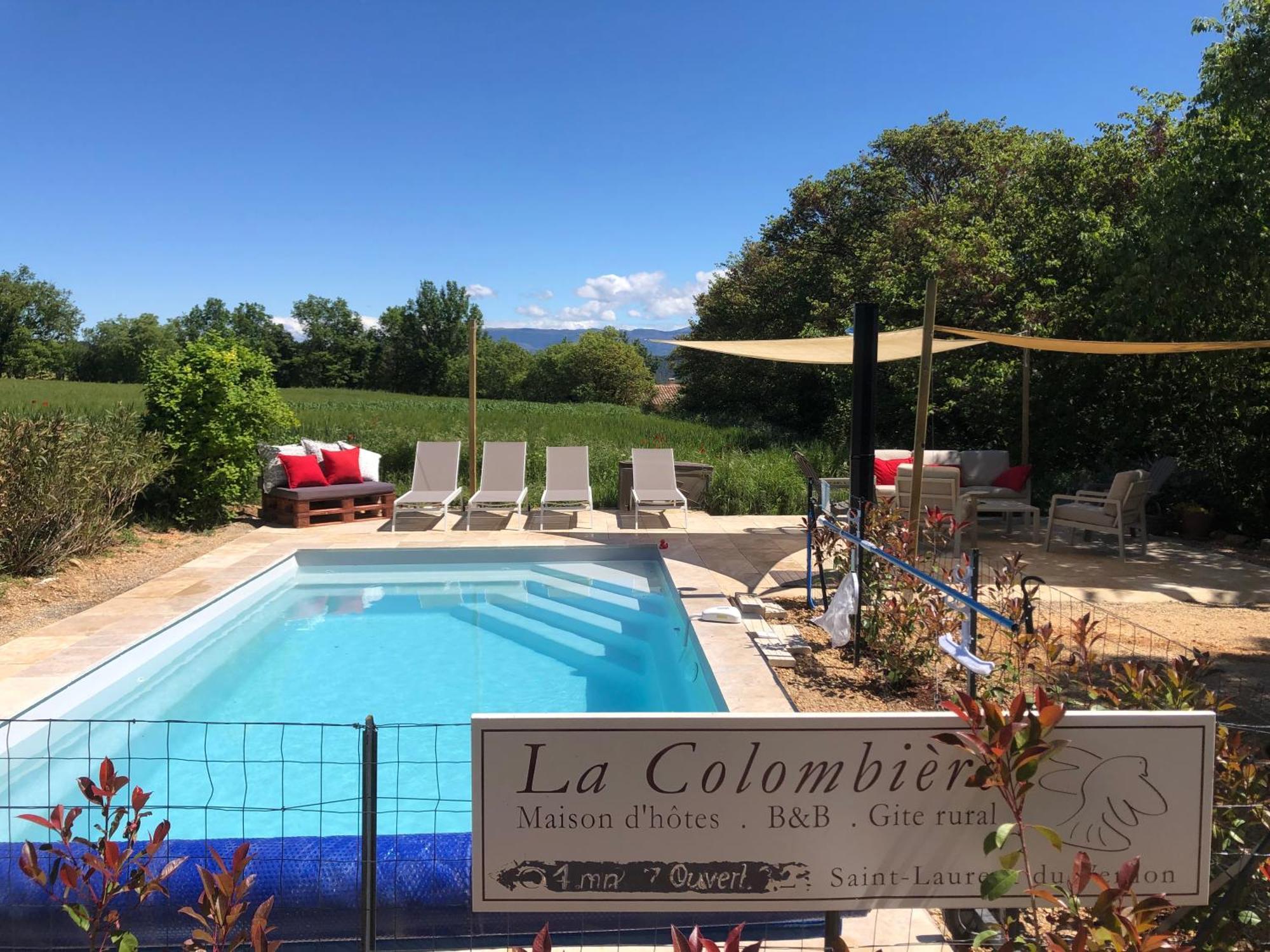La Colombiere Du Chateau Saint-Laurent-du-Verdon Exterior photo